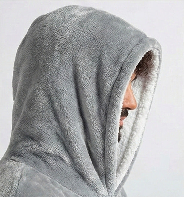 BataManta Con Capucha y Pelito