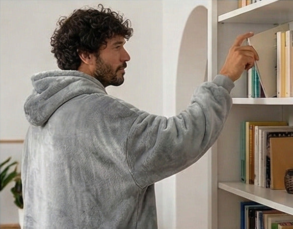 BataManta Con Capucha y Pelito