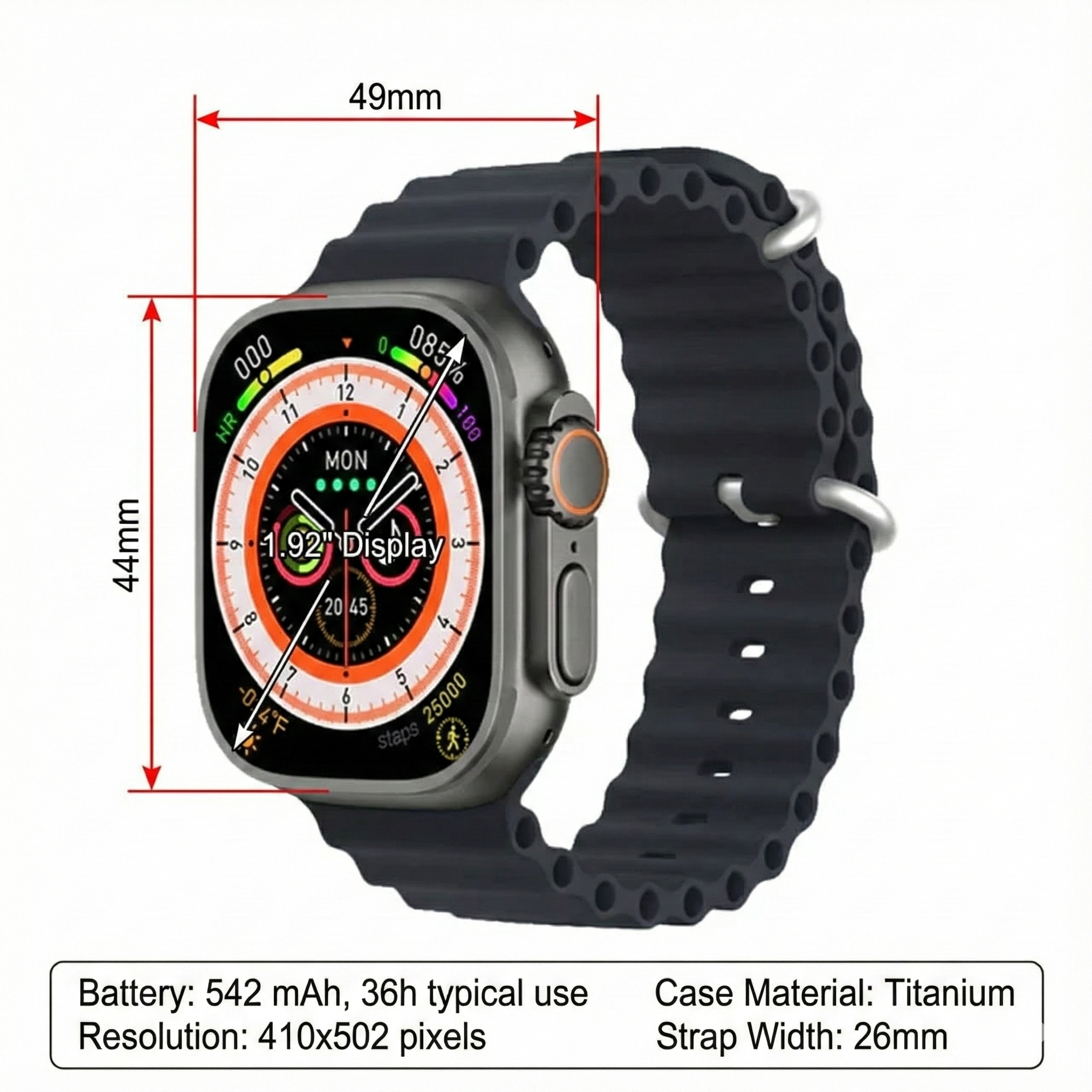 Chronos X Pro Reloj Inteligente