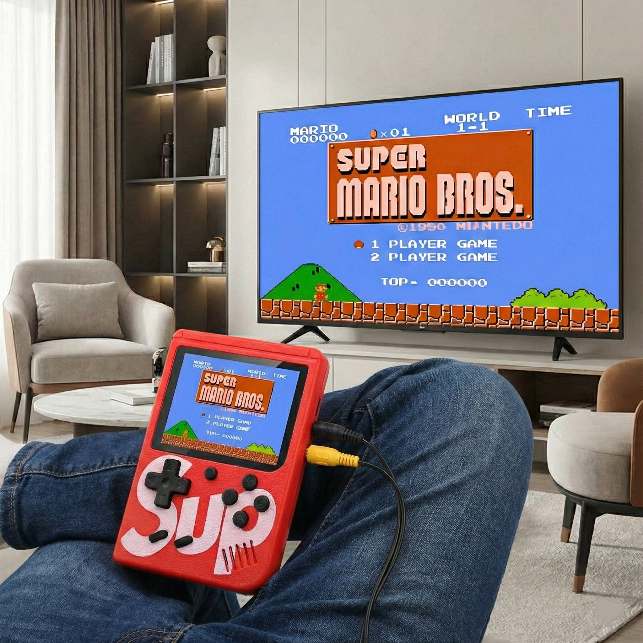 RetroBoy 400 Consola Portátil Cargada de Juegos