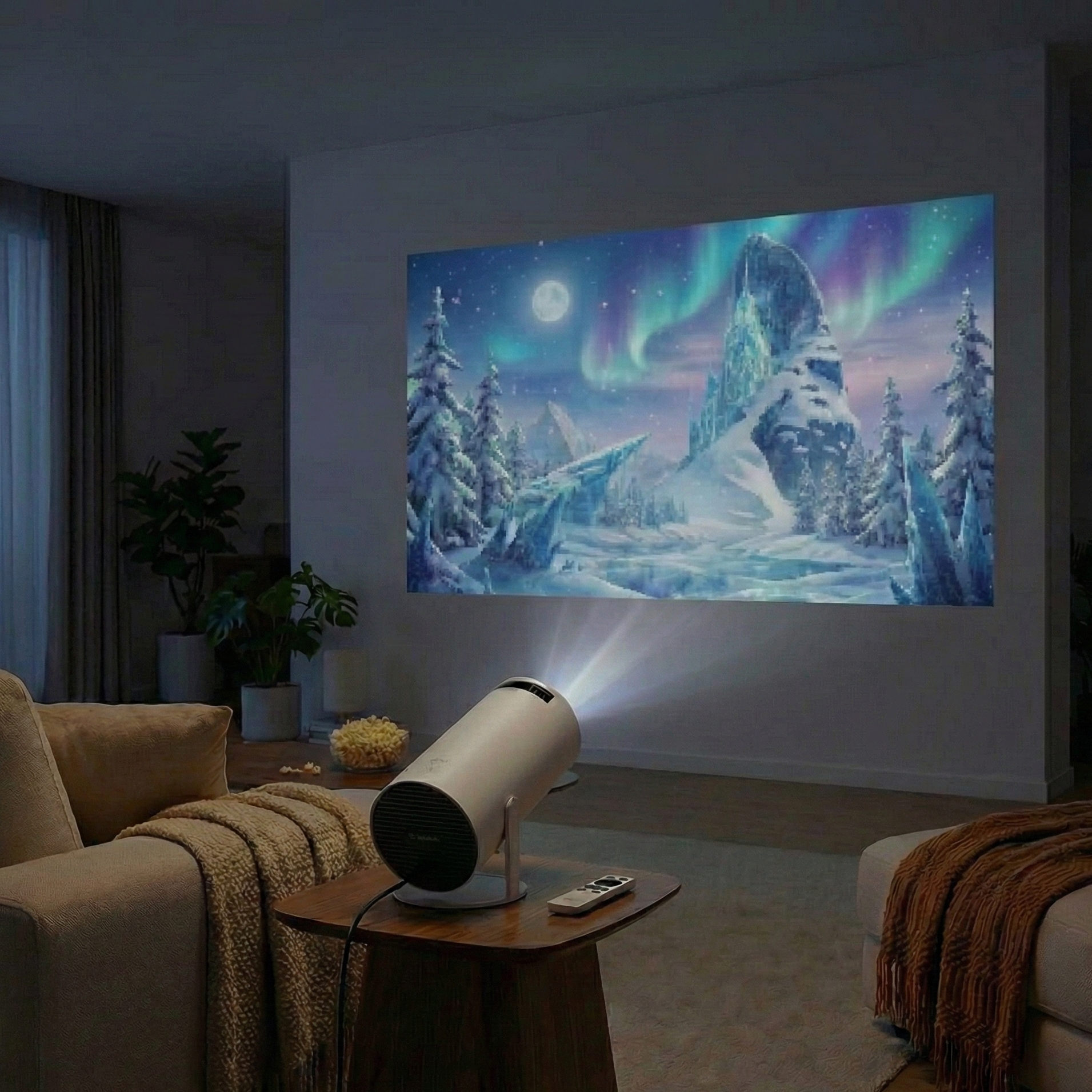 Mini Proyector portátil Android FullHD