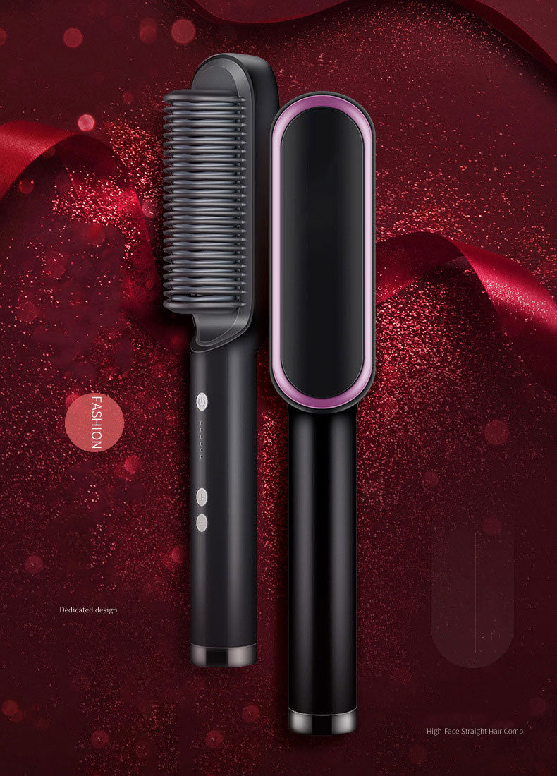 Cepillo Eléctrico Alisador Anti-Frizz