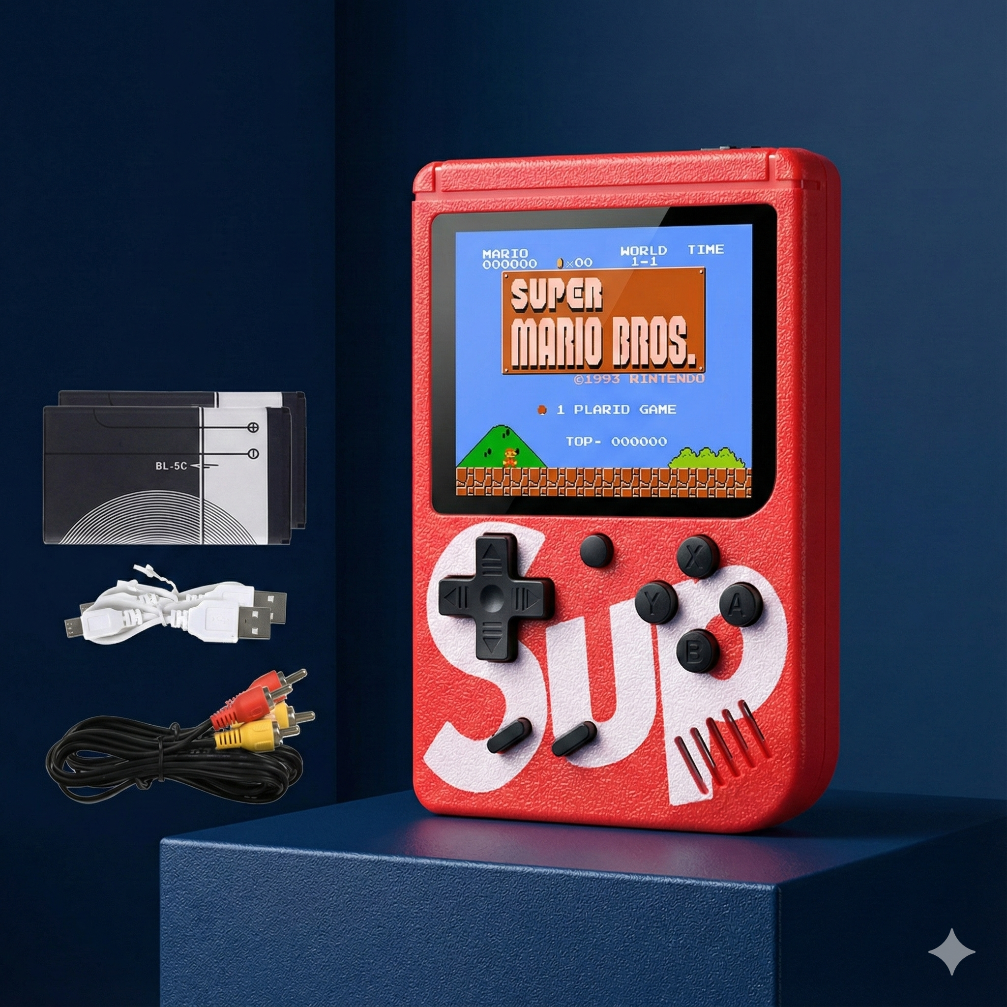 RetroBoy 400 Consola Portátil Cargada de Juegos